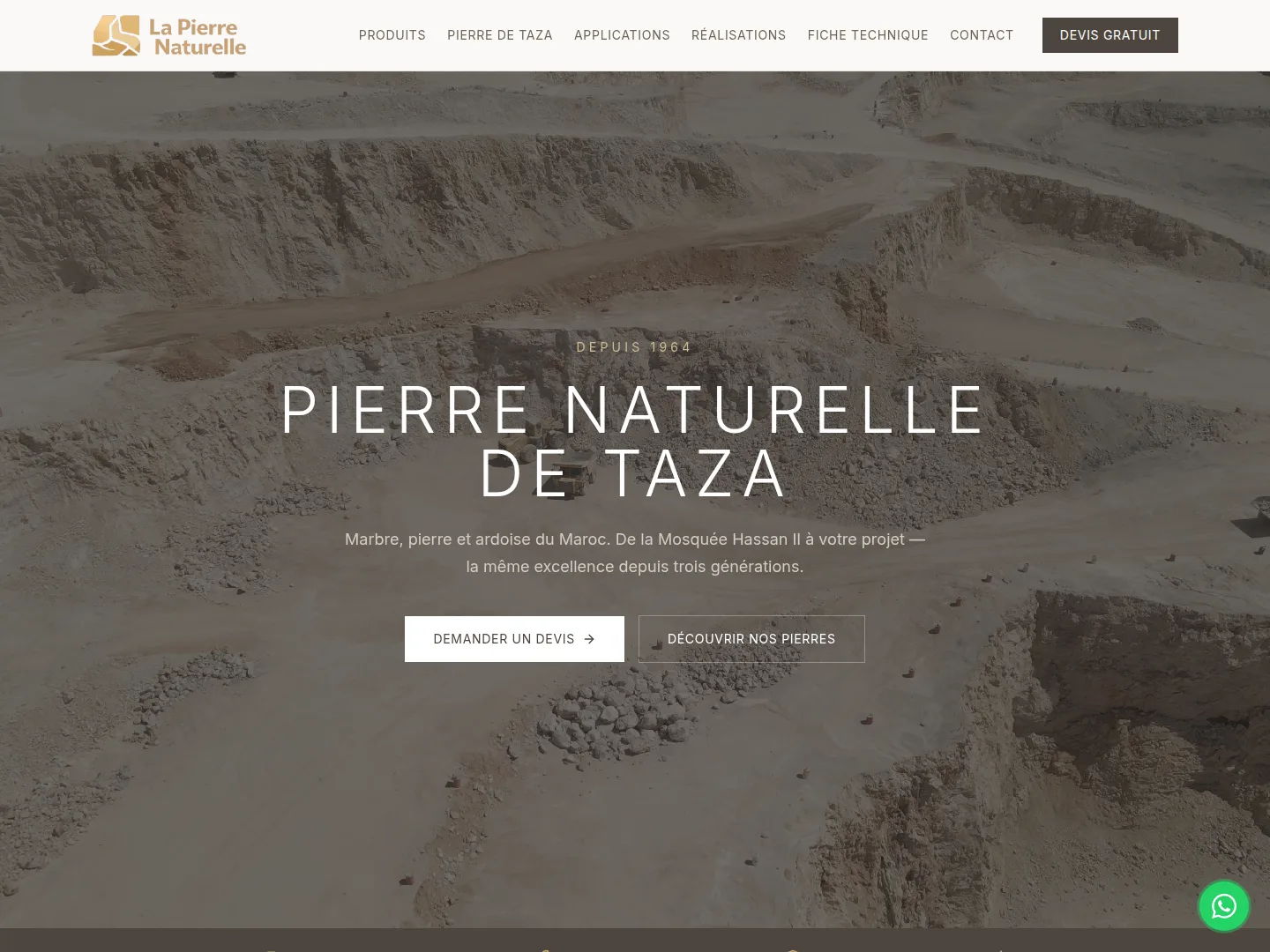 Site de La Pierre Naturelle